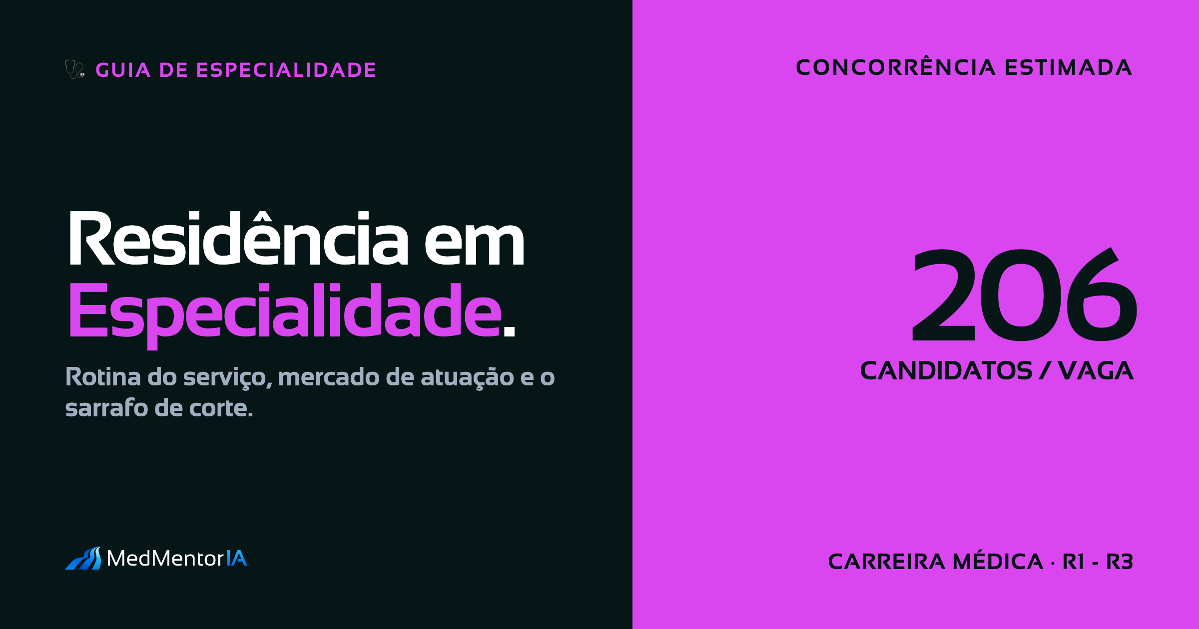 Como Escolher a Especialidade para a Residência Médica