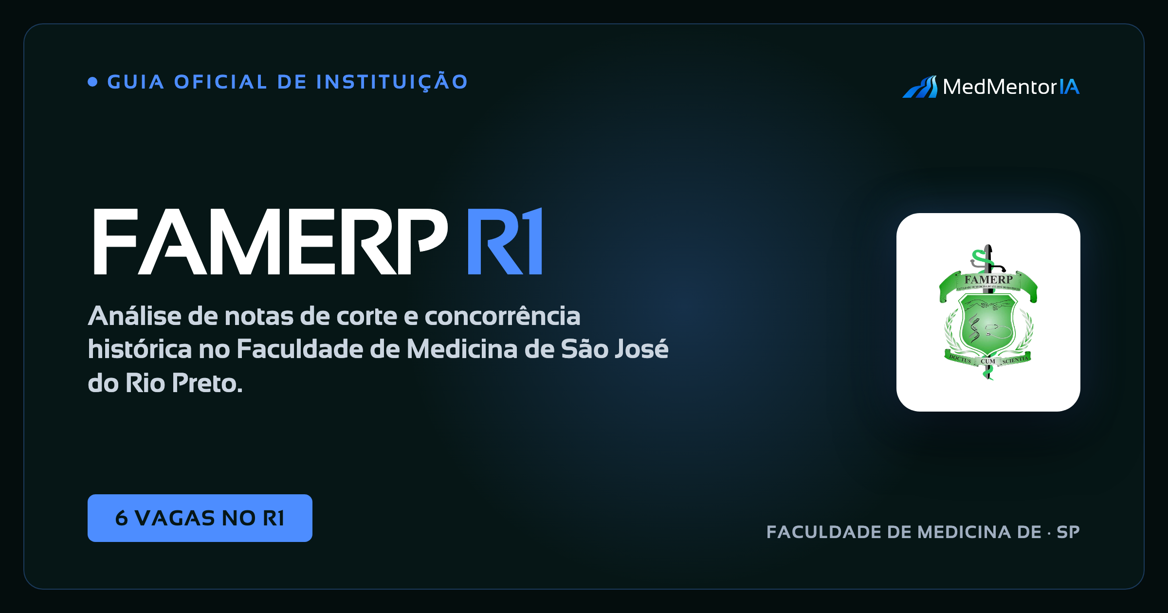 Concorrência da Residência Médica na Famerp 2021 por Especialidade: Números, Análise e Estratégia de Preparação