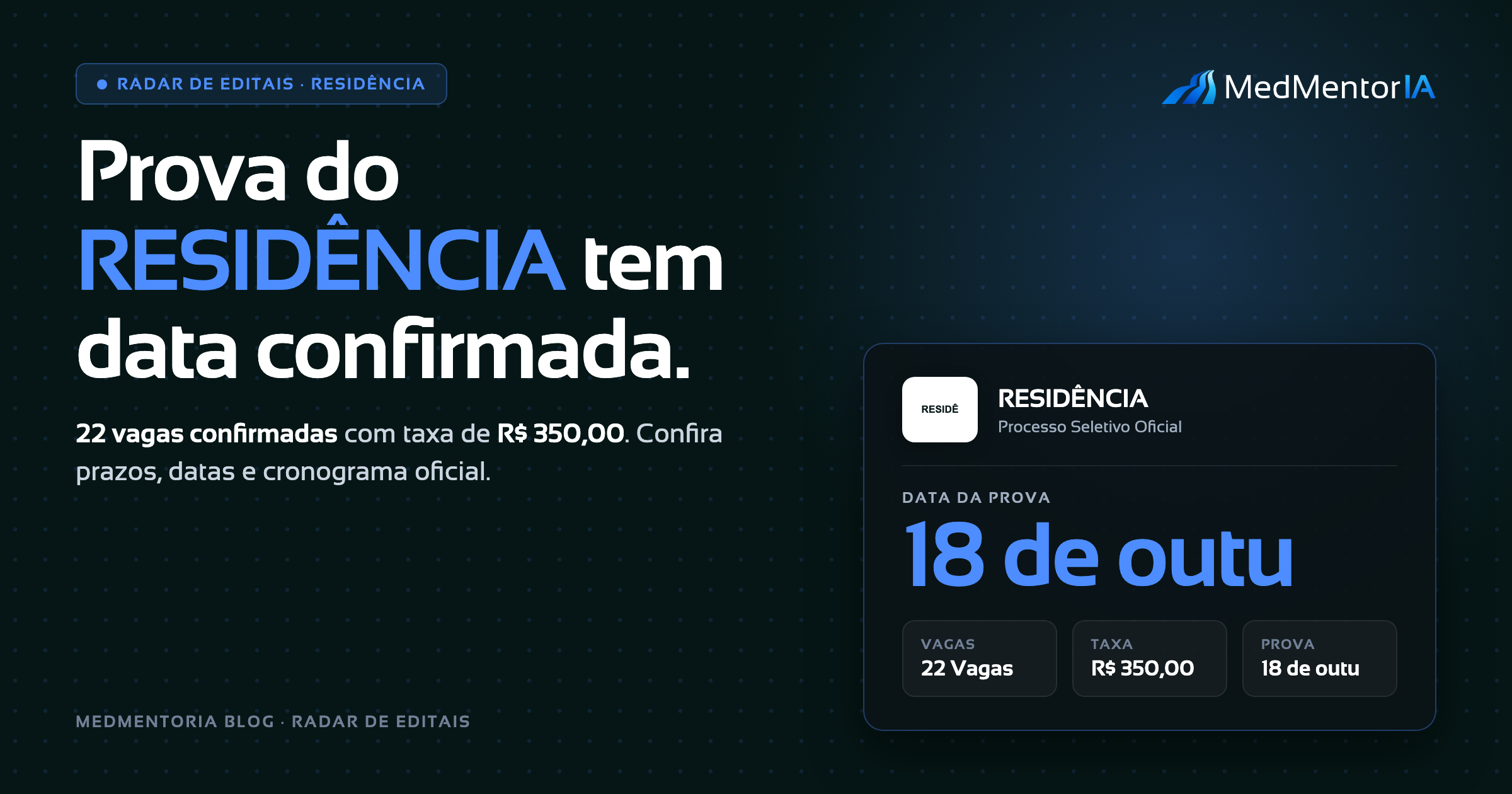 Edital ICC 2026/2027: Residência Médica no Instituto do Câncer do Ceará