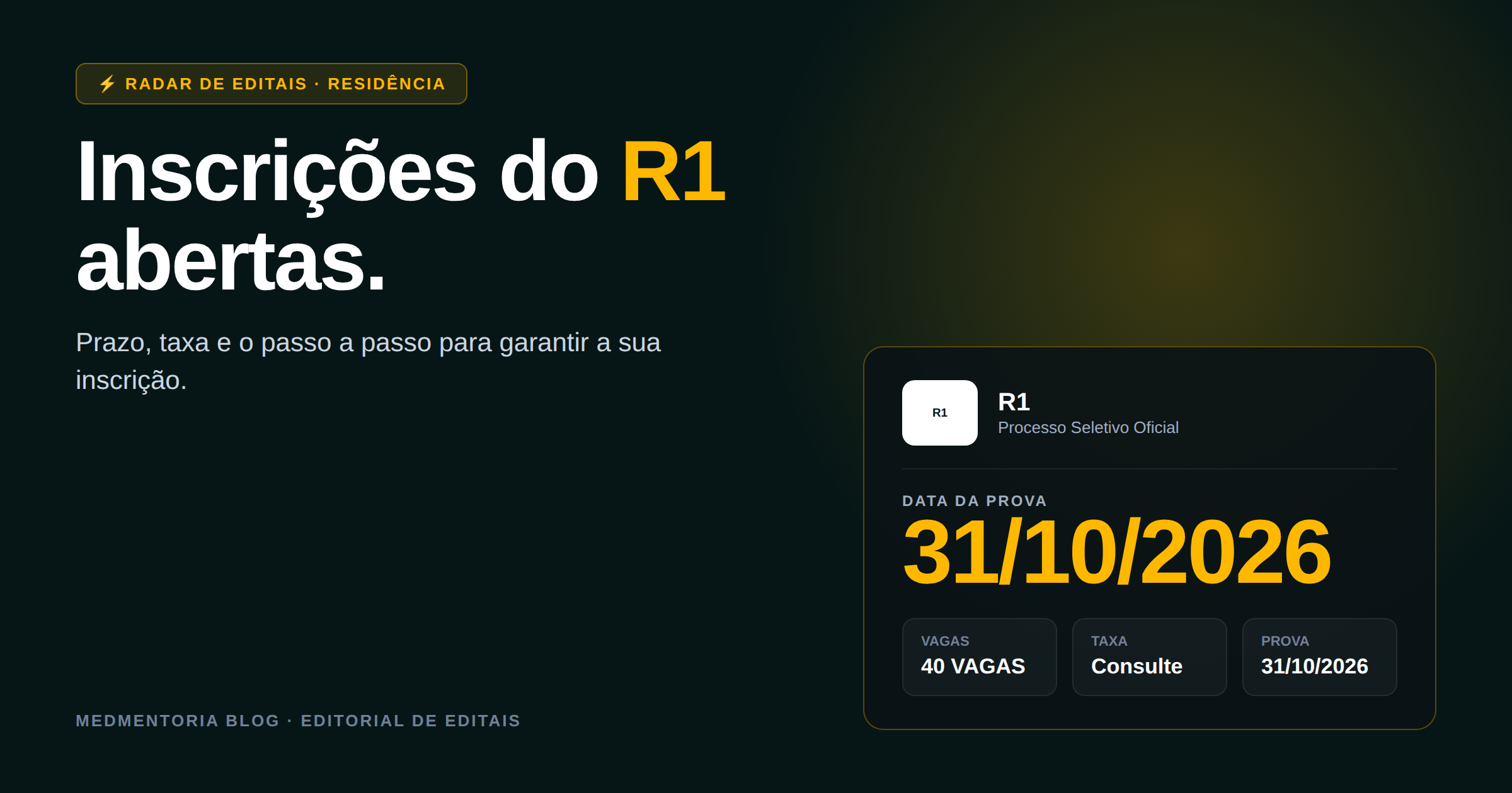 FAMENE 2027: Edital de Residência Médica com 40 Vagas Tem Inscrições Abertas e Prova em 31 de Outubro
