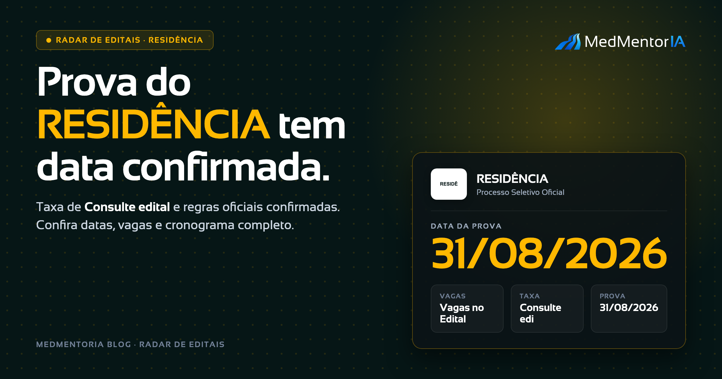 Prova Nacional de Oftalmologia (PNO) 2027: Edital, Cronograma e Como se Preparar