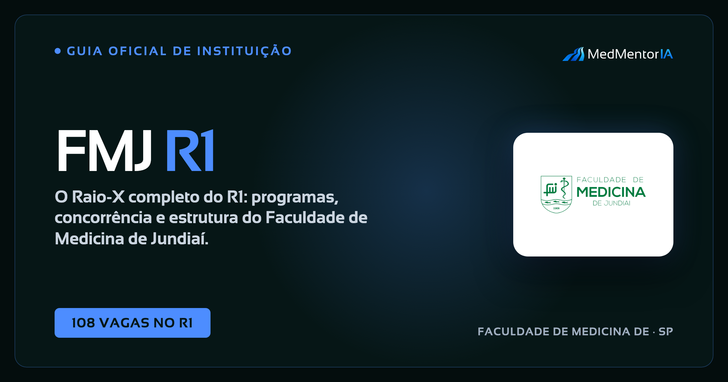 Residência Médica FMJ 2026/2027: Edital, Vagas e Guia Completo