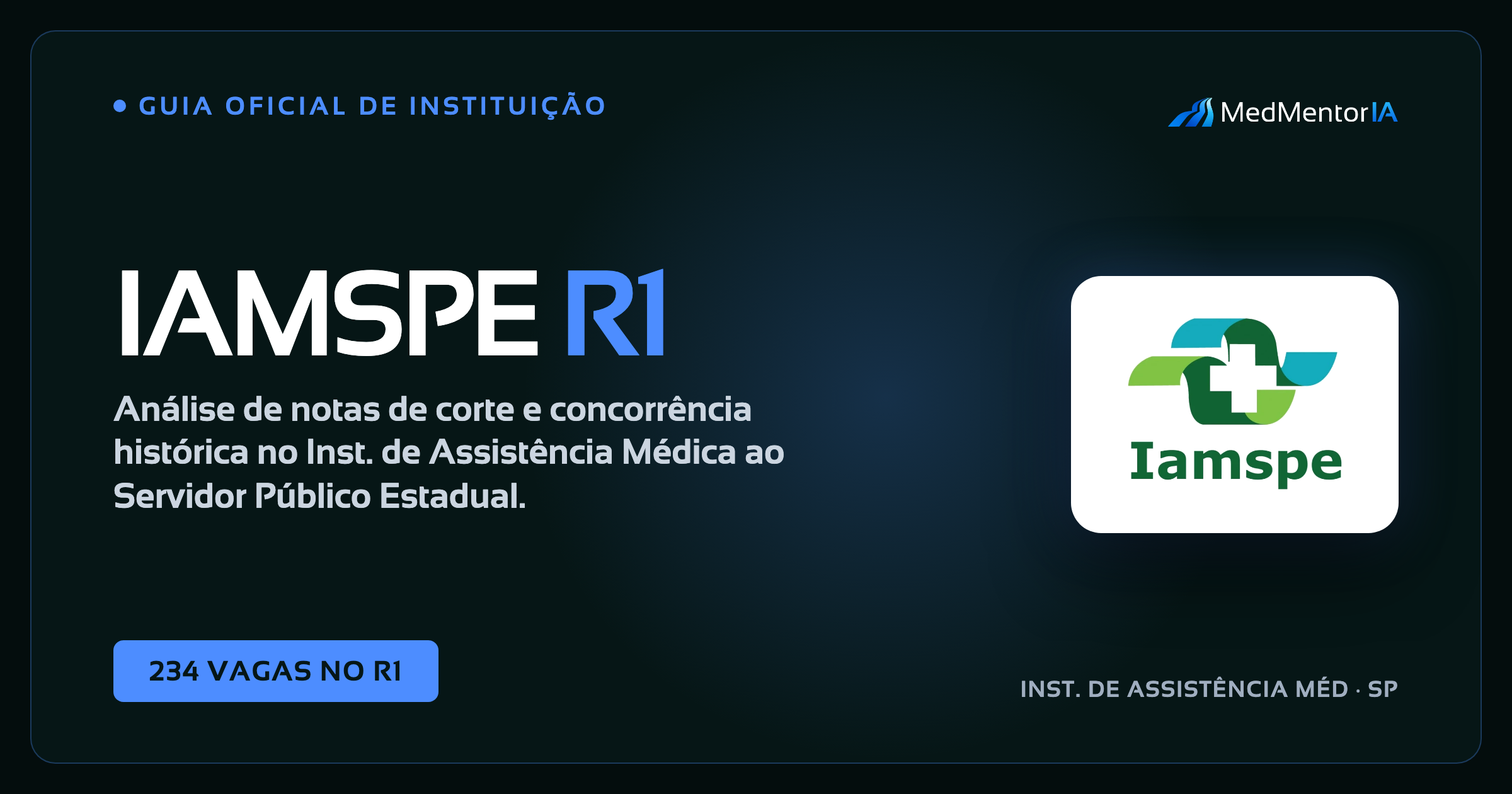 Residência Médica IAMSPE: Edital, Vagas e Concorrência