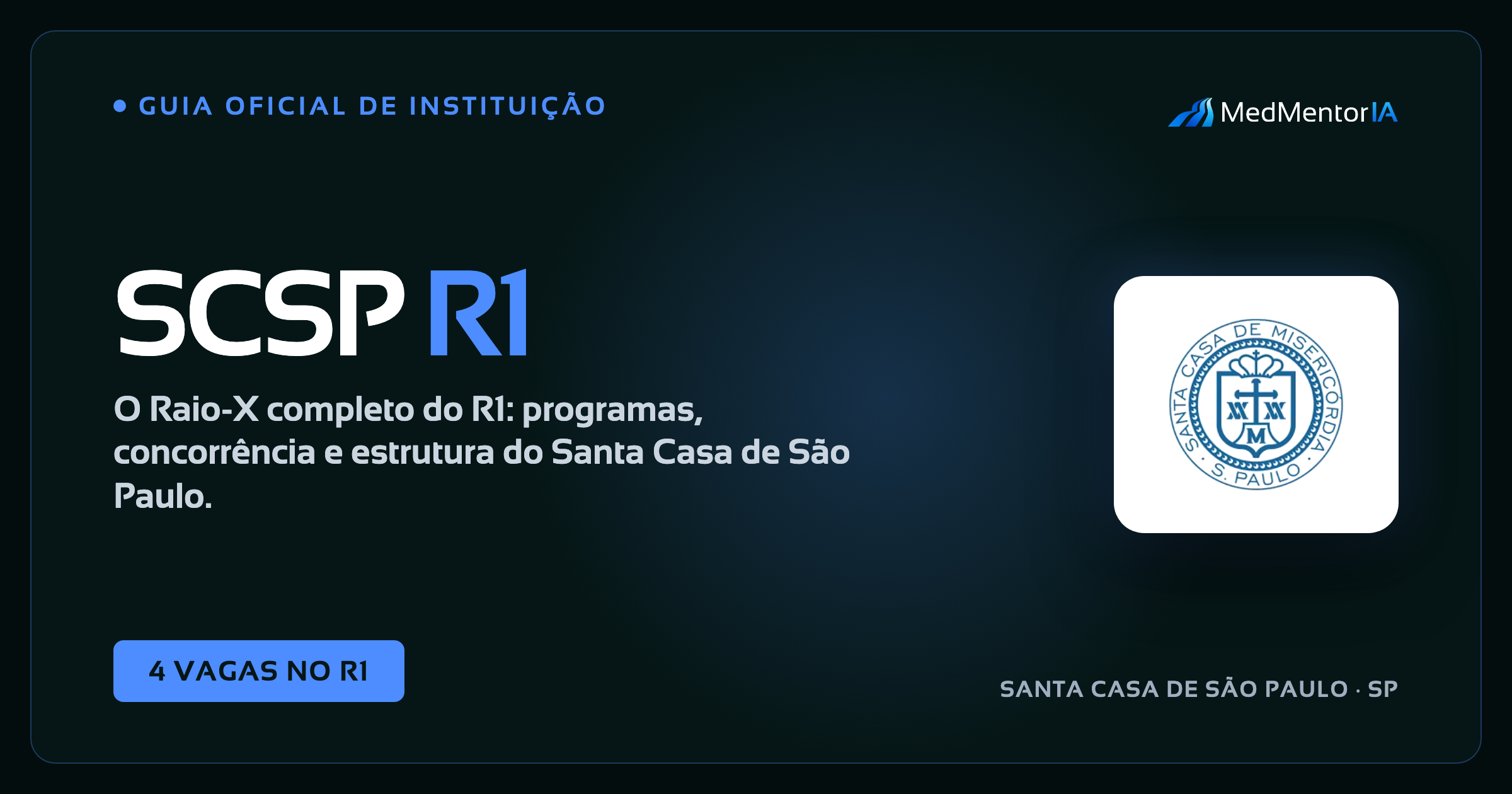 Residência Médica Santa Casa de Adamantina 2027: Edital, Vagas e Inscrições
