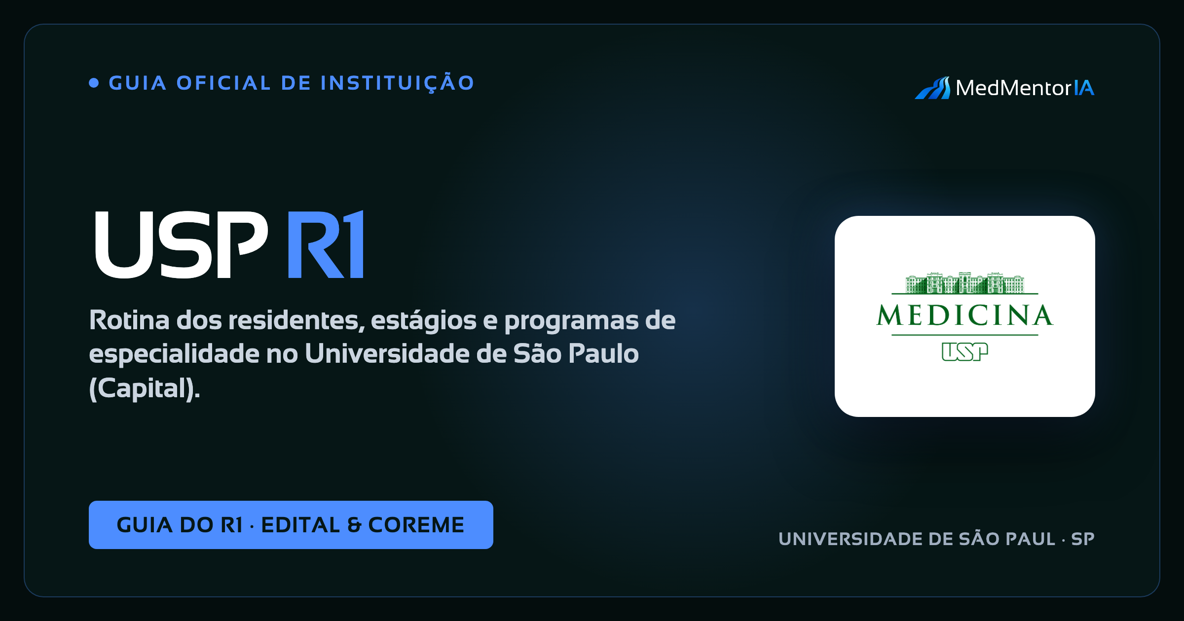 Residência Médica na USP: Rotina, Desafios e Carreira