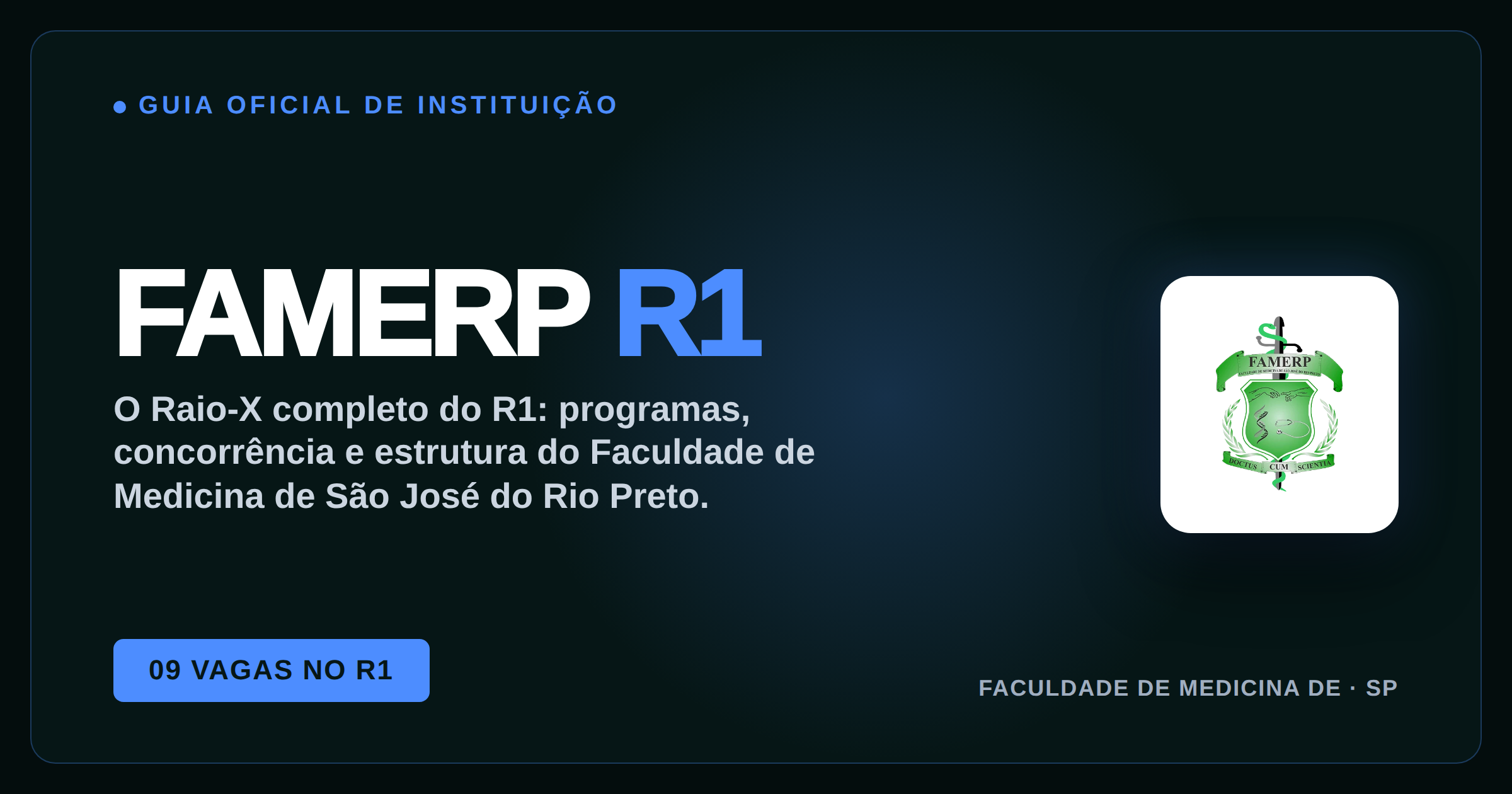 Segunda Fase da Residência Médica da Famerp 2026/2027: Guia Completo da Avaliação Curricular e das Datas Decisivas