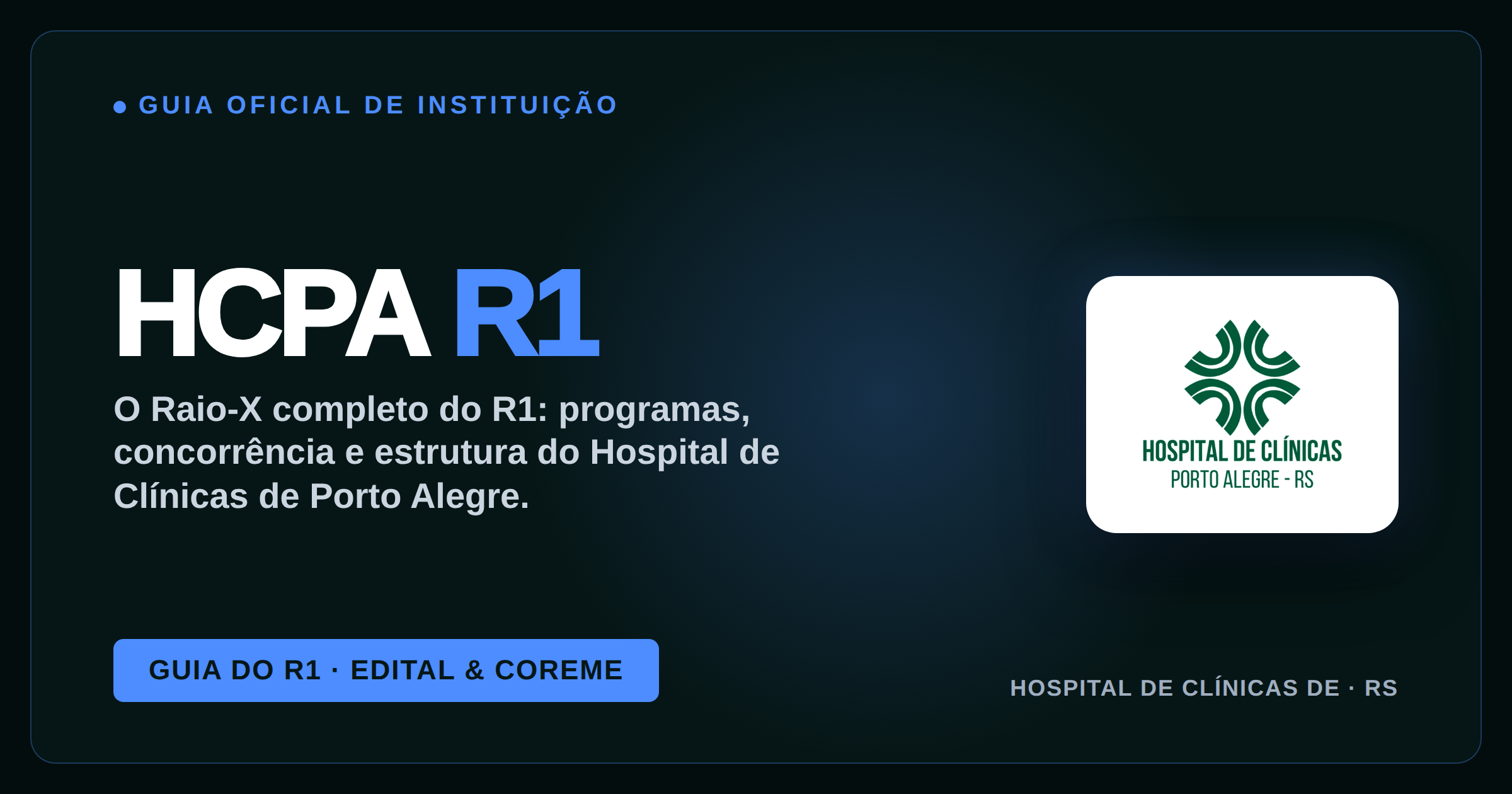 Segunda Fase da Residência Médica HCPA 2027: Guia Completo sobre a Análise Curricular da FundMed