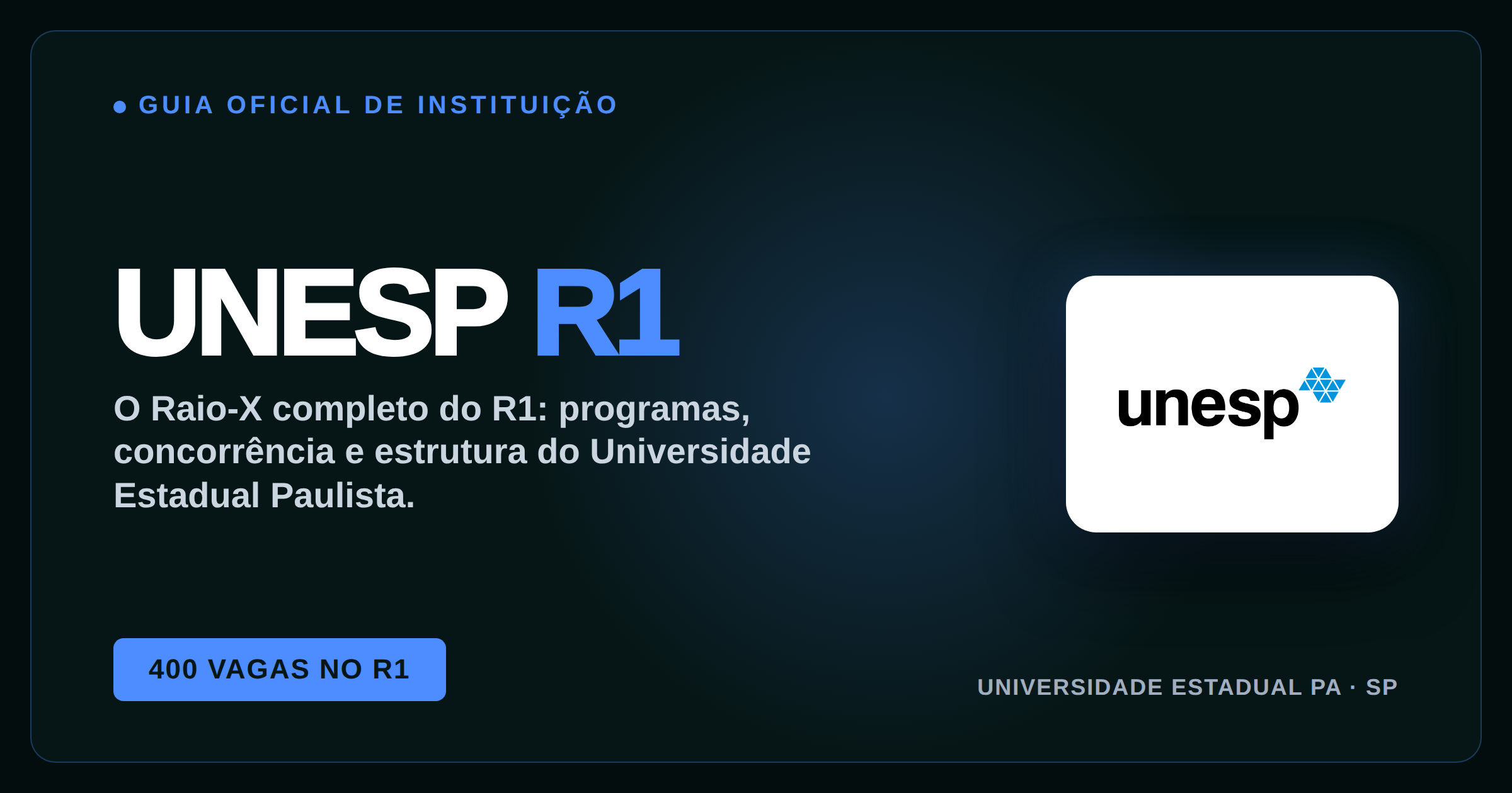 SUS-SP 2027: Vunesp Confirmada como Banca e o que Isso Significa para a sua Residência Médica